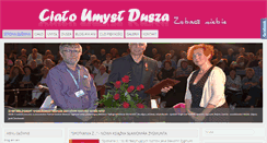 Desktop Screenshot of cialo-umysl-dusza.pl